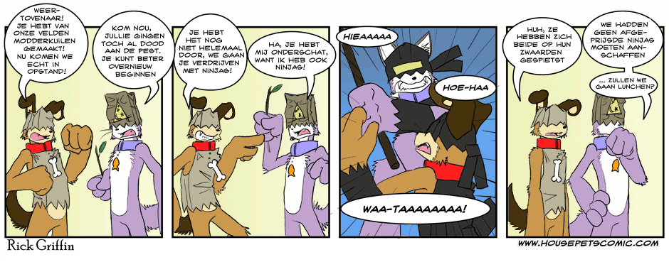 2008-06-06 - Housepets! [Dutch] - De eerste strip met Ninjas.png